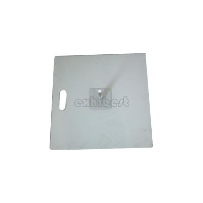 China High Quality Health Care Institutes Beach Flag Steel Plate Baseplate Base With Handle for sale