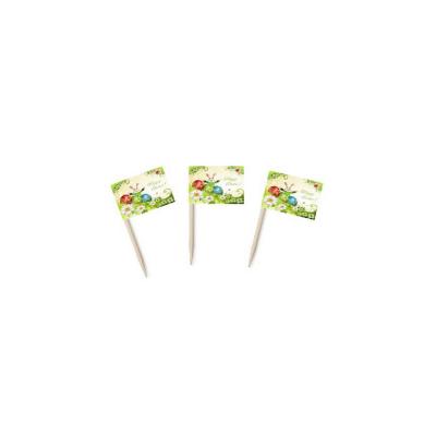 China Party Flag Pick Cupcake Flag Adult Oral Cleaning Decoration Toothpicks for sale