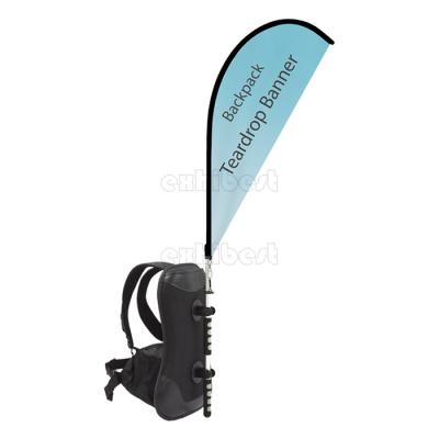 China Outdoor Health Care Institutes Go Hike Custom Design Backpack Flags for sale