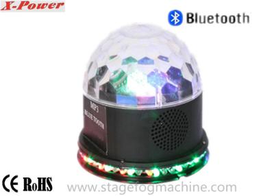 China 3*1W RGB LEDs Sunflower  Led Disco Lights VS-66BT With Bluetooth Speaker for sale