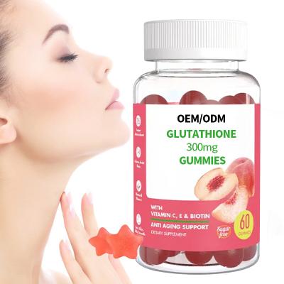 China Improve Immunity Factory OEM Private Label Glutathione Skin Whitening Gummies Vitamin C For To Improve Immunity for sale