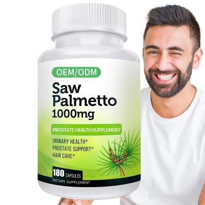 China Hair Loss and Prostate Health Supplements 2023 Best Selling Products OEM Private Label Aid To Maintain Normal Urination Frequency Hair Loss Supplement Saw Palmetto Capsules for sale