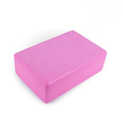 China Wholesale Custom Cube Waterproof Jointop Logo Brick High Density EVA Foam Large Yoga Block With Yoga Strap for sale