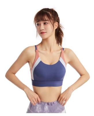 China New Products Hot Breathable Custom Logo Breathable Woven Halter Normal Sports Bra For Ladies Women Adults Standard Girl's Underwear for sale