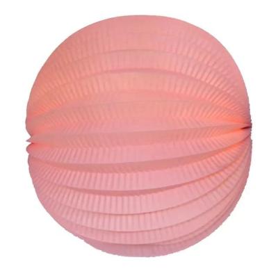 China China Collapsible Cylinder Watermelon Printed Striped Paper Lanterns With Light for sale