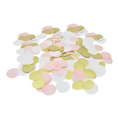 China PAPER Confetti Round Paper Decoration Mixed Colors Party Decorative Items Eco - Friendly for sale