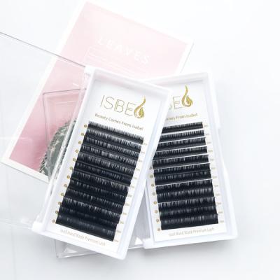 China Silk Lash Extensions Individual Black Sensitive Fine Quality Eyelash Extensions for sale