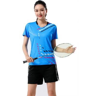 China Best Selling Quick-Drying Custom Design Sublimation Badminton Jersey Men's Shirts for sale