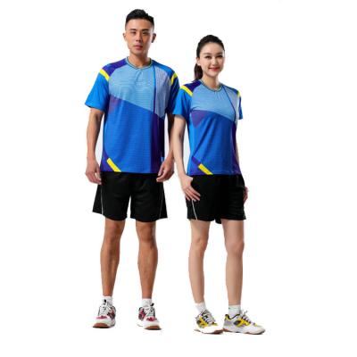 China Quick-drying new children's sportswear suits badminton suits summer training suits for students for sale