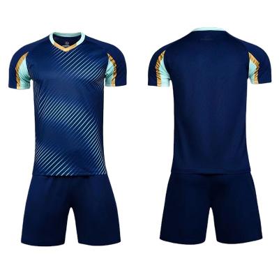 China Top Grade Quick-drying Good Quality Football Shirt Soccer Jersey Uniform Football Team Uniforms for sale