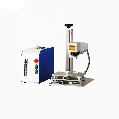 China Laser marking 20w 30w fiber laser marker / fiber laser marking machine price for sale