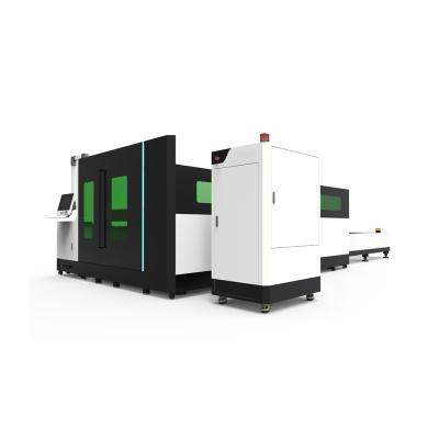 China Laser CUTTING Metal Sheet And Pipe Fiber Laser Cutting Machine For Construction And Advertising Price for sale