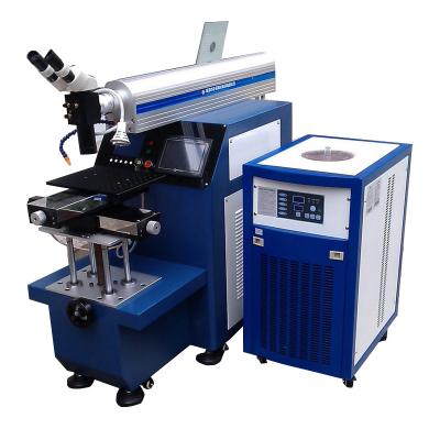 China Automatic Mold Repair 500W Mold Welding CNC Channel Letter Fiber Laser Spot Welding Machine for sale