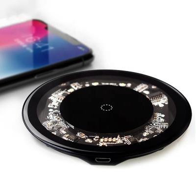 China 15W Fast Wireless Charger 15W Qi Smart Wireless Charger is Suitable for Apple Huawei Mobile Phone Wireless Charger Fast Charging for sale