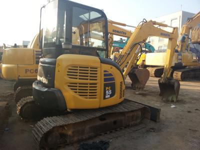 China Original Japan Good Condition Used KOMATSU PC55MR-2 Small Excavator For Sale for sale