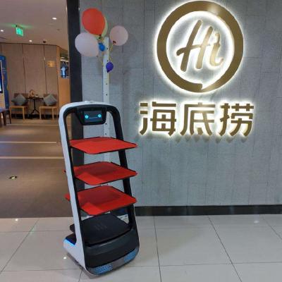 China Restaurant robot food delivery robot server food Uwant Shenzhen/delivery food/delivery robot for sale