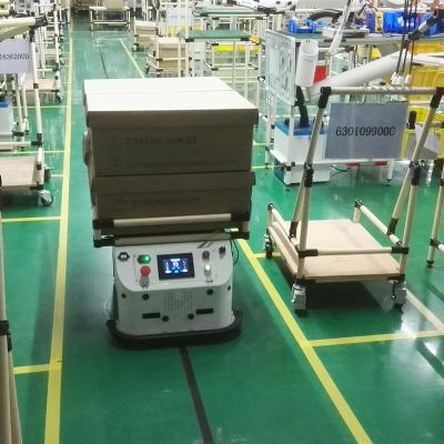 China SMT Robot Industrial Warehouse Robot AGV Pallet Lifting for Factory and Automatic Warehouse Using for sale