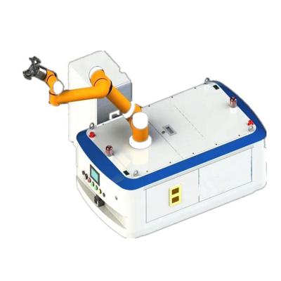 China SMT AGV car/AGV pallet truck AGV cart robotic arm and AGV integration for auto industrial use for sale