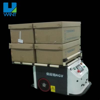 China Industrial Warehouse Robot AGV Robot Price AGV Classified Industrial Hospital with Magnetic Navigation and 100kgs Payloads for sale