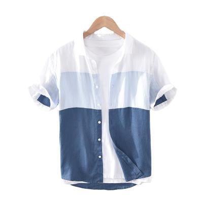 China Wholesale Custom Cotton Anti-pilling Casual Anti-pilling Shirt Men Slim Fit Plaid for sale