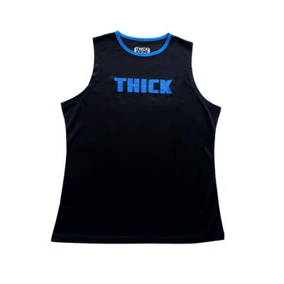 China Custom High Quality QUICK DRY Polyester Breathable Plain Gym Workout Tanktops Custom Mens Sleeveless Tanktops for sale