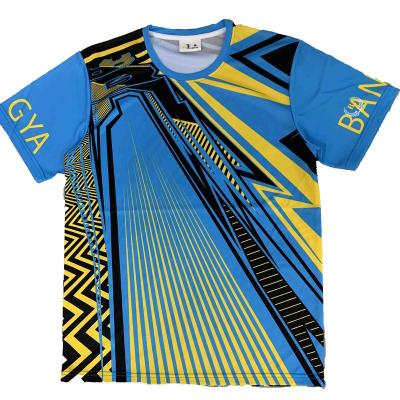 China Viable High Quality Viable Custom Design Gym Polyester Printer Sublimation T Shirts For Men for sale