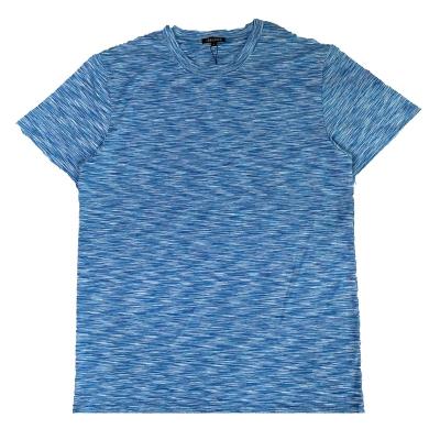 China Custom Made Line High Quality Viable Viable Color Polyester Cotton Blend Designer Mens Gym T-Shirts for sale