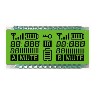 China Maßgeschneiderte Größe 3,0 V TN-LCD-Display-Panel Transflexive TN-LCD-Segment-Display-Modul zu verkaufen