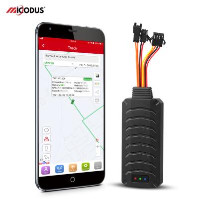 China MiCODUS MV790 Motorcycle GPS Car Tracker Vehicle Tracking System Fuel Voice Monitor SOS Car Alert Alarm Free APP Cut Out for sale