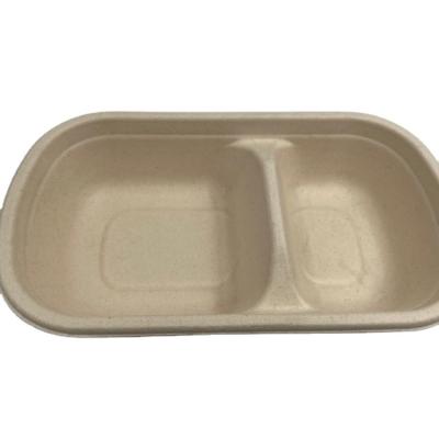 China New Fashion Bento Box Food Packaging Sugar Cane Biodegradable Food Container for sale