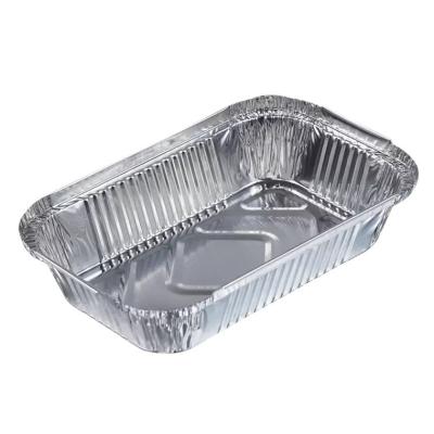 China High Quality Food Grade Aluminum Foil Lunch Box For Food Packaging for sale