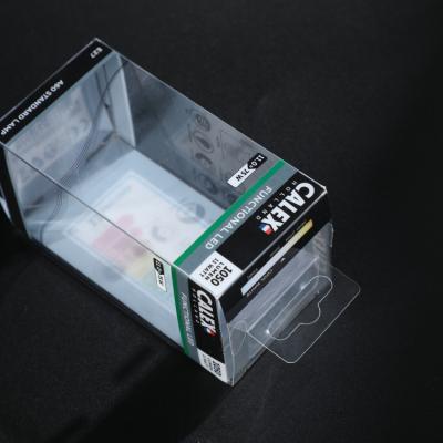 China Other Custom Printed Transparent PVC Acetate Plastic Display Packaging Folding Box for sale