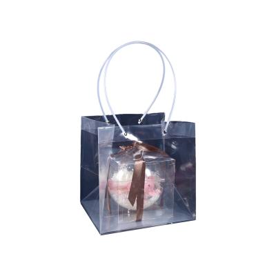 China High Quality Transparent PP Packaging Tote Bag For Holiday Decoration for sale