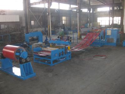 China 20m X 6m Steel Slitting Machine 1 Year Warranty 210Kw Steel Coil Slitting Line for sale