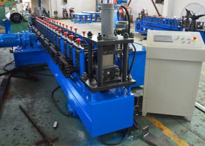 China Galvanized Slotted Strut Channel Roll Forming Machine for sale