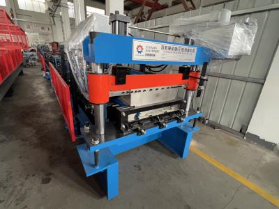 China 0.8-1.0mm Galvanized Steel Sectional Garage Door Roll Forming Machine Door Panel Making Machine for sale