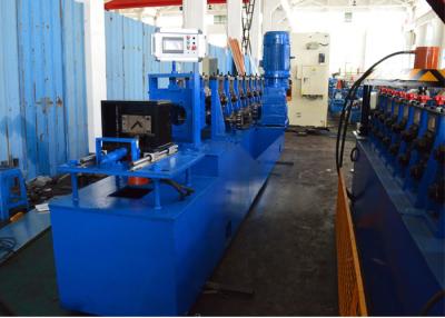 China Gcr15 Steel Roller Upright Angle Roll Forming Machine Chain Driven for sale