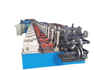 China 1.5mm - 3.0mm Galvanized Steel C Purlin Forming Machine With Gearbox Drive for sale