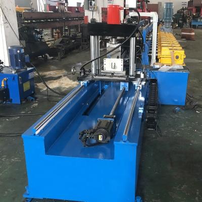 Chine 18.5KW a rainé la Manche faisant la machine avec Decoiler hydraulique à vendre