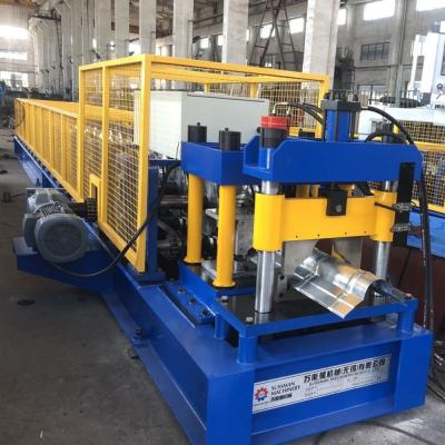 China Precise Metal Roof Ridge Cap Roll Forming Machine Sheet Roll Forming Machine With 0.3-0.8mm Thickness for sale