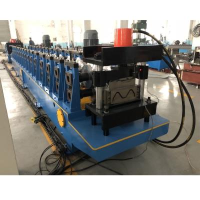 China 20m/Min 3 Waves Crash Barrier Roll Forming Machine With Touch Screen for sale