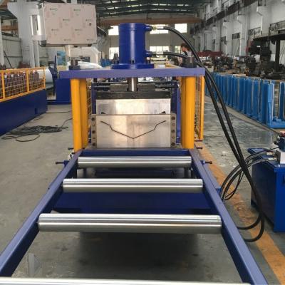 China 7.5KW Galvanized Steel PPGI Rainspout Portable Downspout Machine for sale