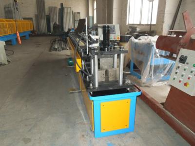 China Gcr15 Steel Stud And Track Roll Forming Machine / Metal Roll Former 5.5KW for sale