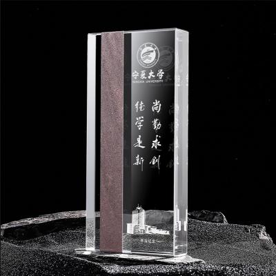 China High Quality Award Crystal Trophy Crystal Award Europe Metal Trophy Souvenir Discount Prize Gold Crystal for sale