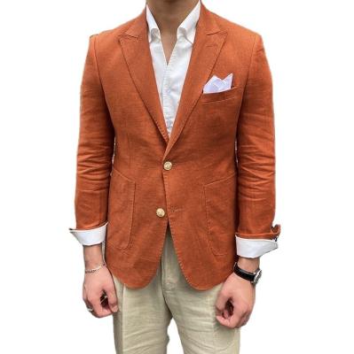 China Breathability Manufactures Custom Design Fine Slim Fit Fashion Men Blazer Coat Suit for sale