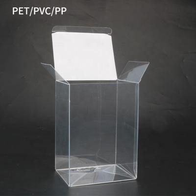 China High Quality Recyclable Clear Plastic PVC PET RPET Retail Packaging Transparent Plastic Box for sale