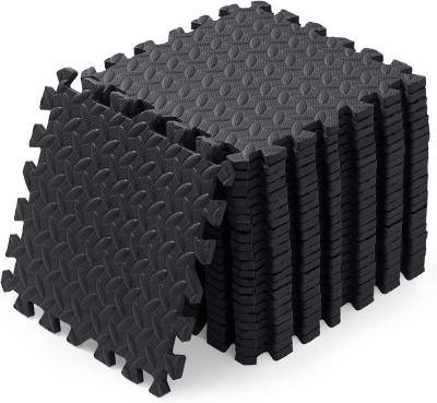 China Prosource Eco-friendly Fitted Puzzle Exercise Mat EVA Foam Interlocking Tiles Protective Flooring For Gym Equipment And Cushion For Workouts for sale