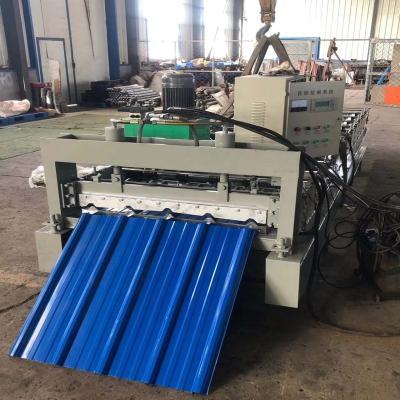 China Hotels roof building material equipment/plane making roof tile forming machine/perforated metal roof sheet machine for sale