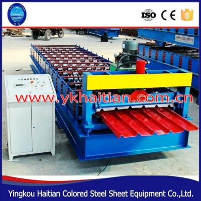 China ROOF factory wholesale price 840 colors steel automatic roofing tile making machine for sale