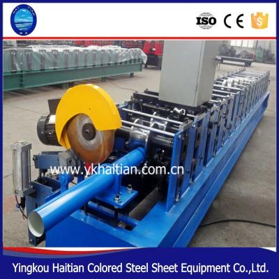 China Construction worksÂ   Downspout Rollforming Machine /downspout Pipe Machine for sale